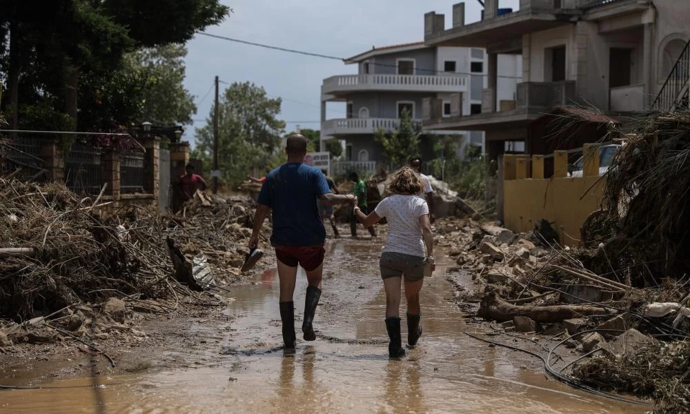Πλημμύρες στην Εύβοια: Περισσότερα από 1.700 κτίρια με ζημιές
